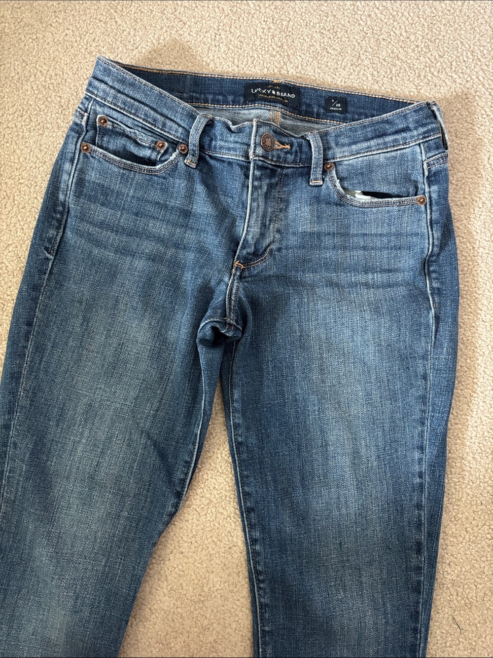 Lucky Brand Sweet Straight Jeans
